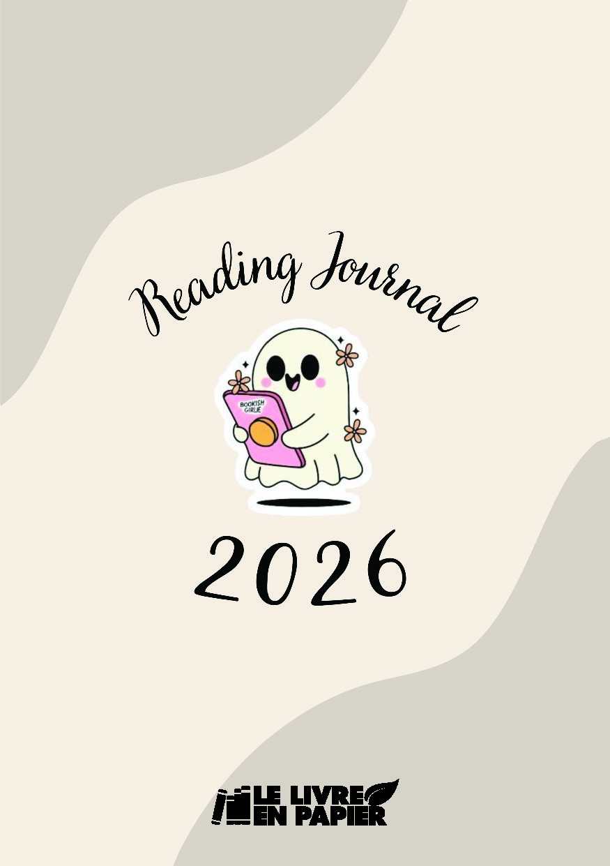 Illustration pour un livre publié : Reading Journal 2026