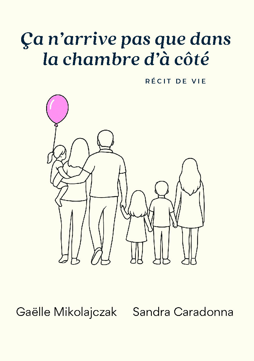 Illustration pour un livre publié : Ça n'arrive pas que dans la chambre d'à côté