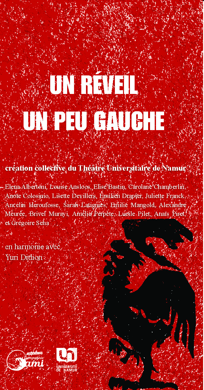 Illustration pour un livre publié : Un réveil un peu gauche