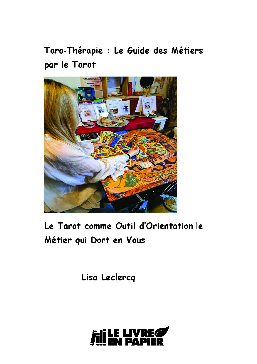 Illustration pour un livre publié : Taro‑Thérapie : Le Guide des Métiers  par le Tarot