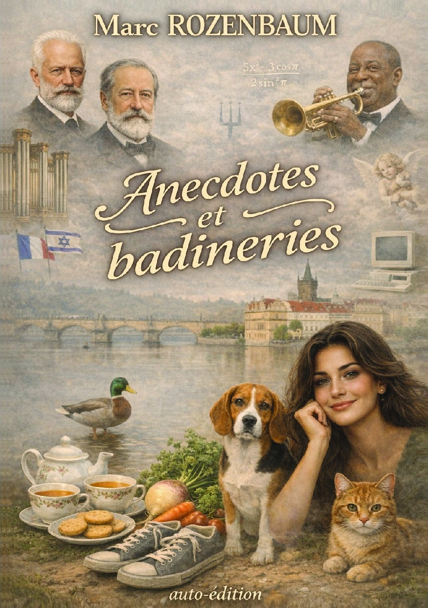 Illustration pour un livre publié : Anecdotes et badineries