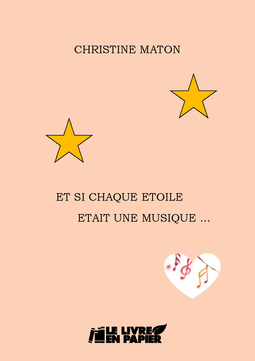Illustration pour un livre publié : ET SI CHAQUE ETOILE ETAIT UNE MUSIQUE...