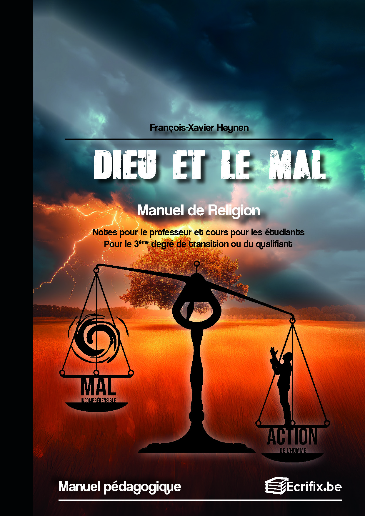 Illustration pour un livre publié : Dieu le mal