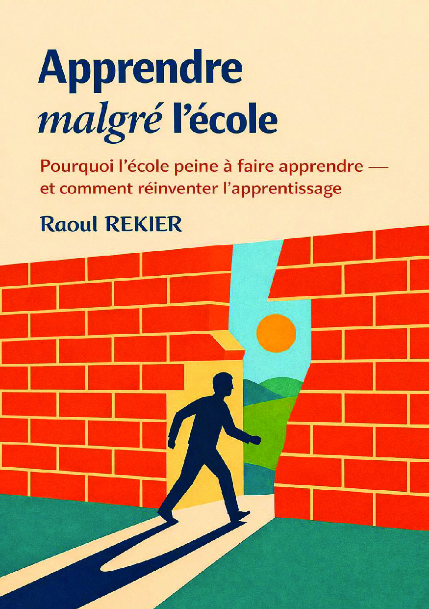 Illustration pour un livre publié : Apprendre malgré l'école