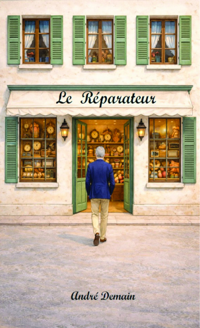 Illustration pour un livre publié : Le Réparateur
