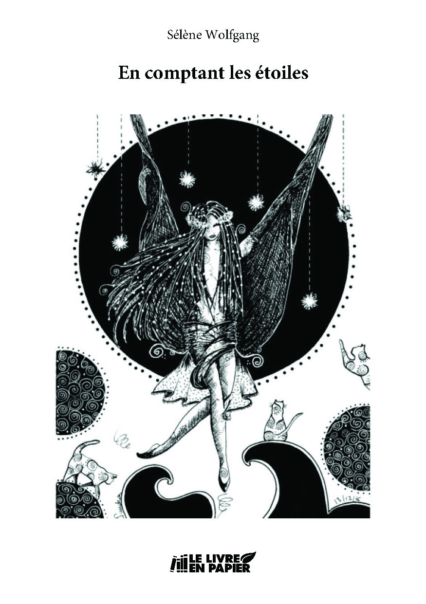 Illustration pour un livre publié : En comptant les étoiles