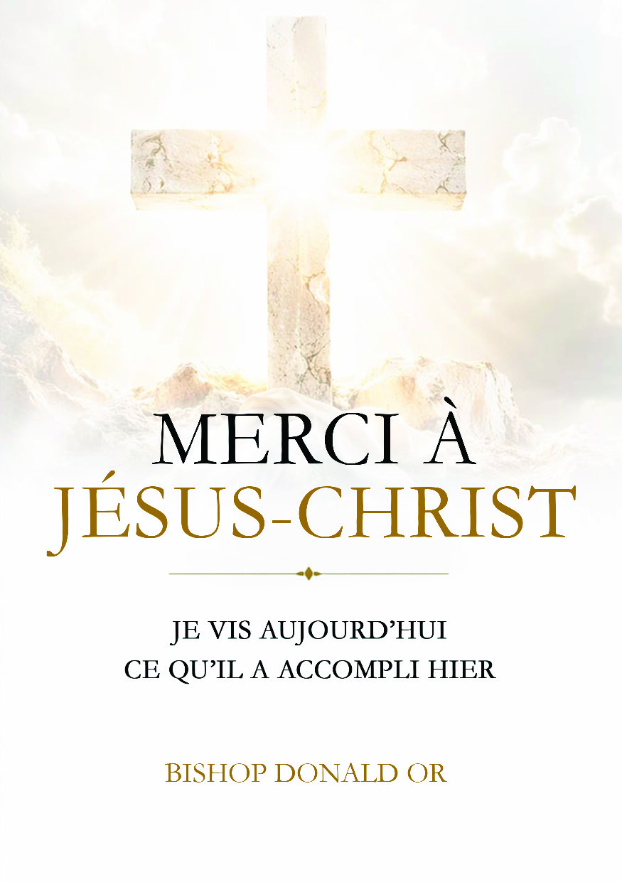 Illustration pour un livre publié : MERCI A JESUS CHRIST