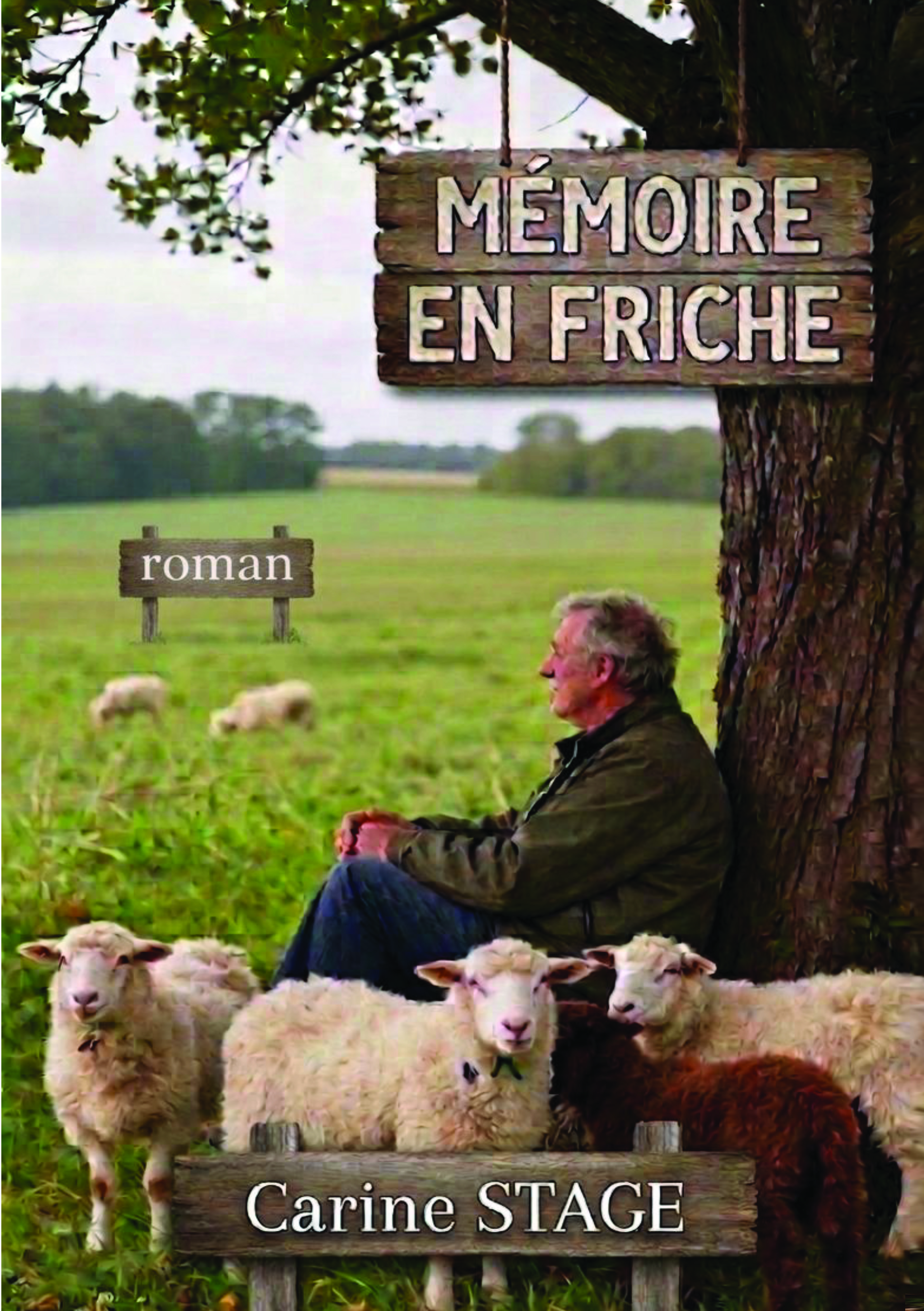 Illustration pour un livre publié : Mémoire en friche