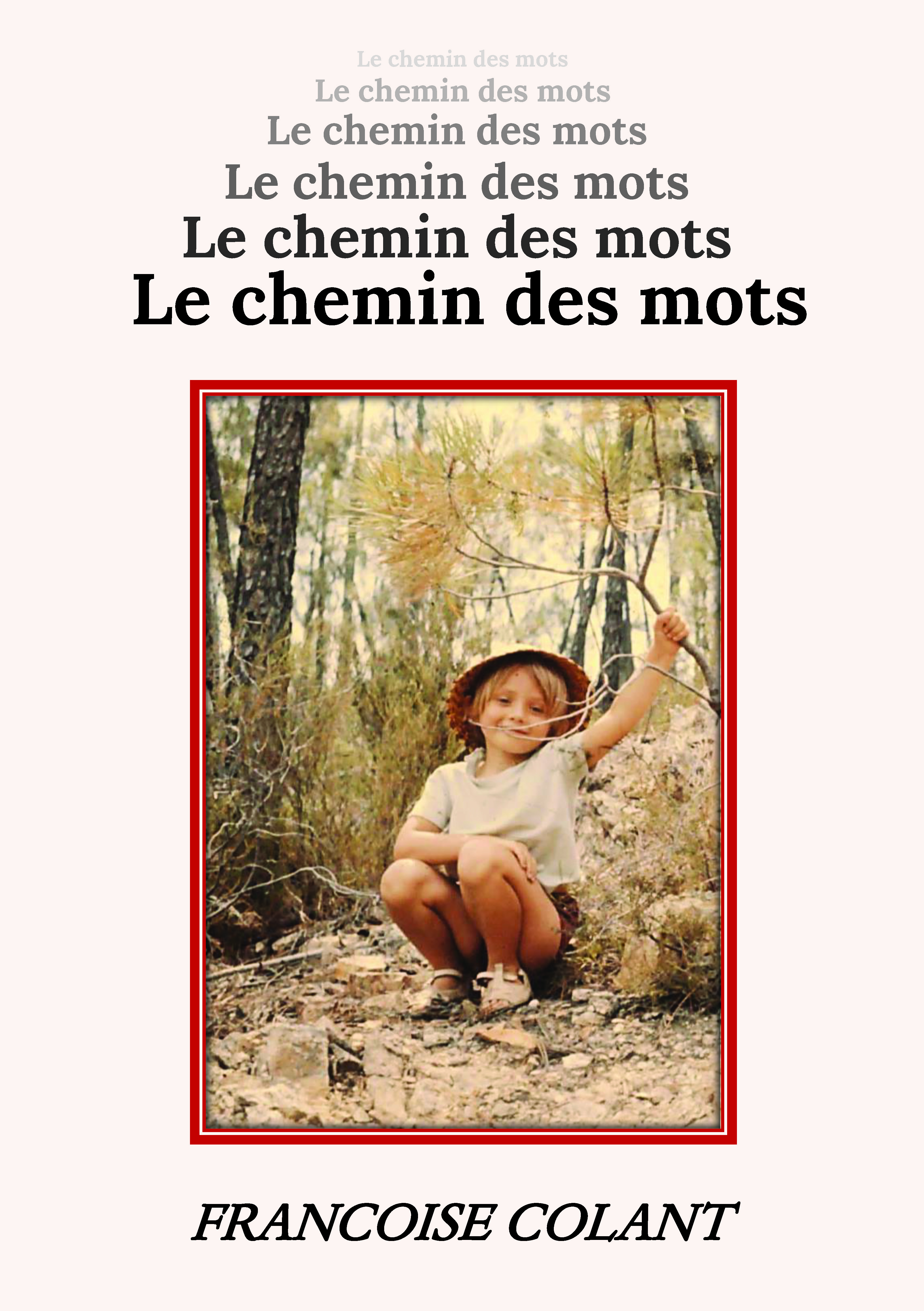 Illustration pour un livre publié : LE CHEMIN DES MOTS