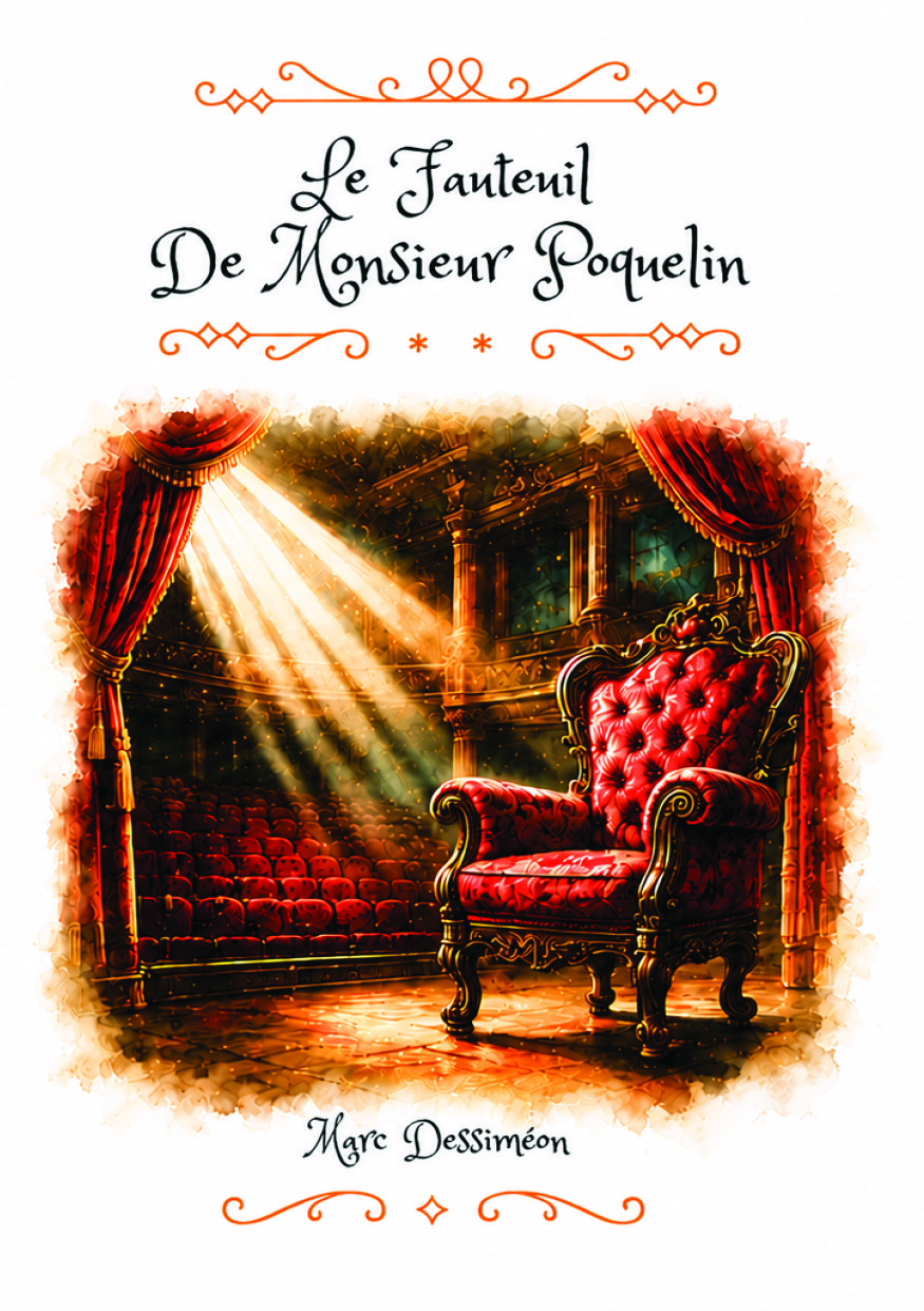 Illustration pour un livre publié : LE FAUTEUIL DE MONSIEUR POQUELIN - 2