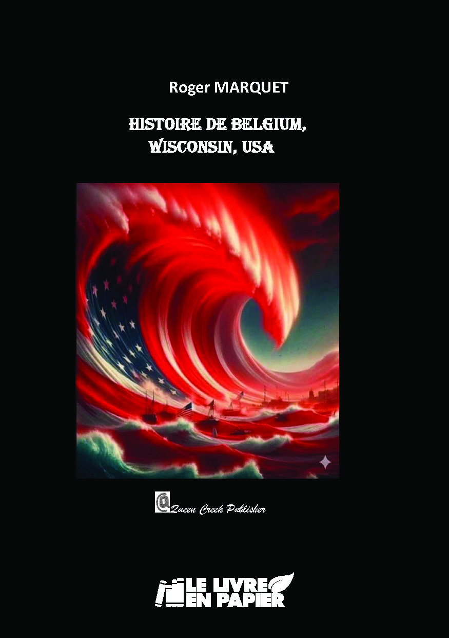 Illustration pour un livre publié : HISTOIRE DE BELGIUM WISCONSIN USA