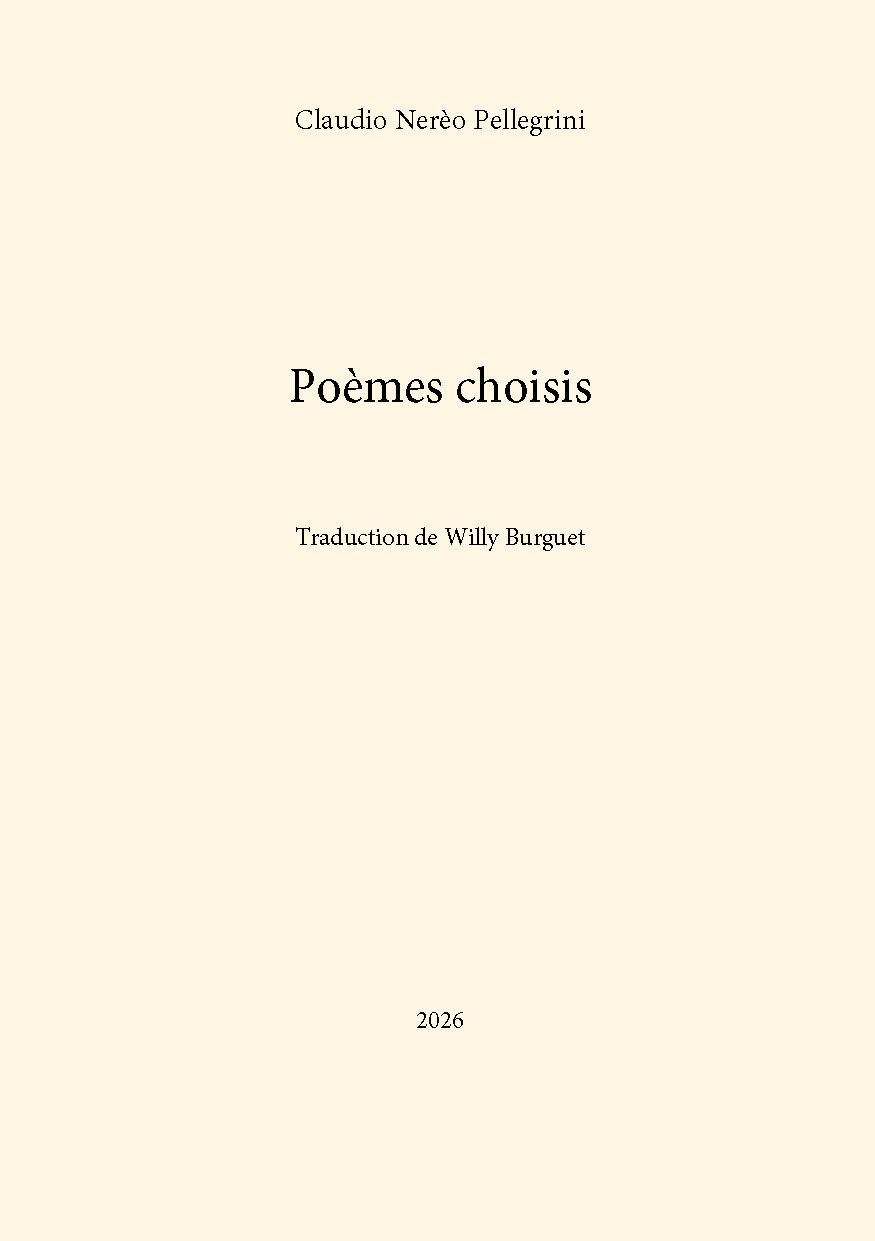 Illustration pour un livre publié : Poèmes choisis