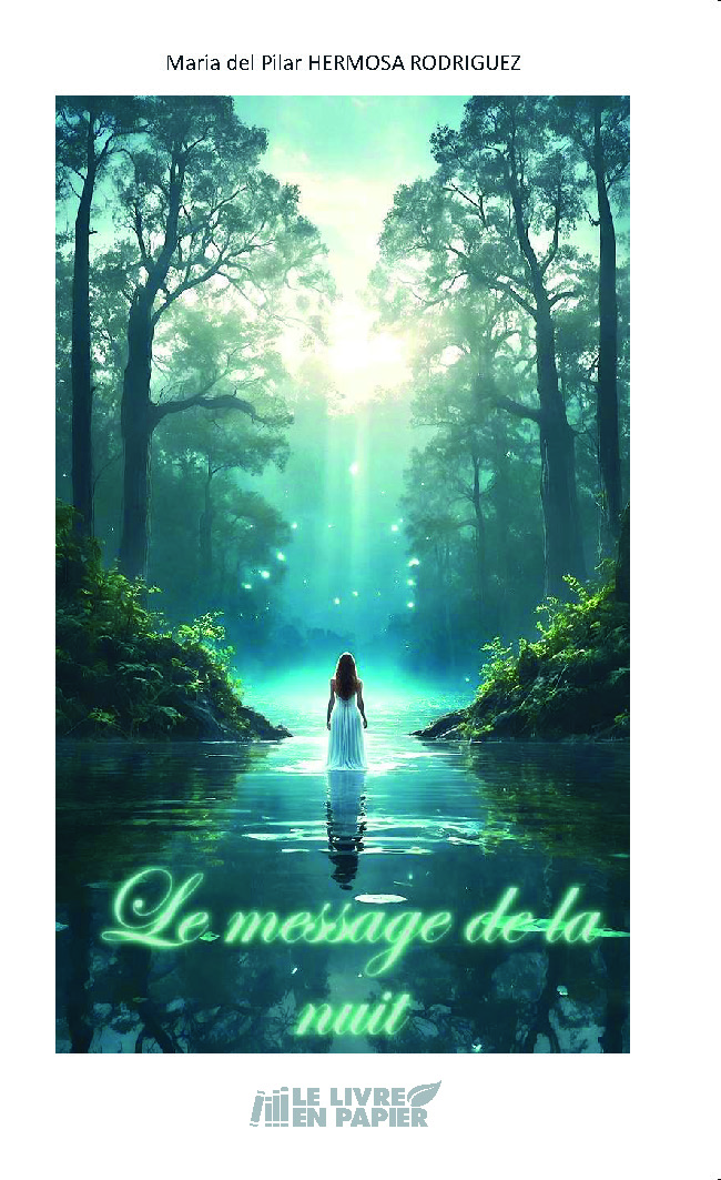 Illustration pour un livre publié : Le message de la nuit