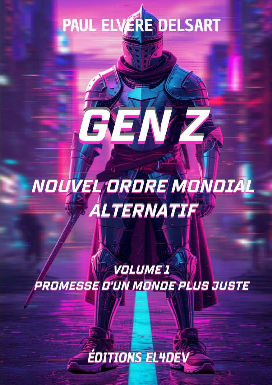 Illustration pour un livre publié : Gen Z - Nouvel Ordre Mondial Alternatif - Volume 1