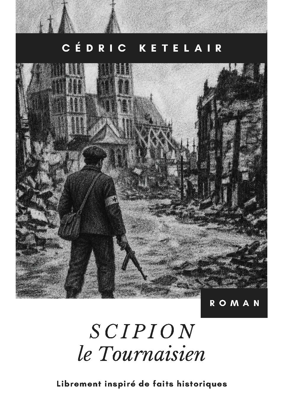 Illustration pour un livre publié : Scipion le Tournaisien
