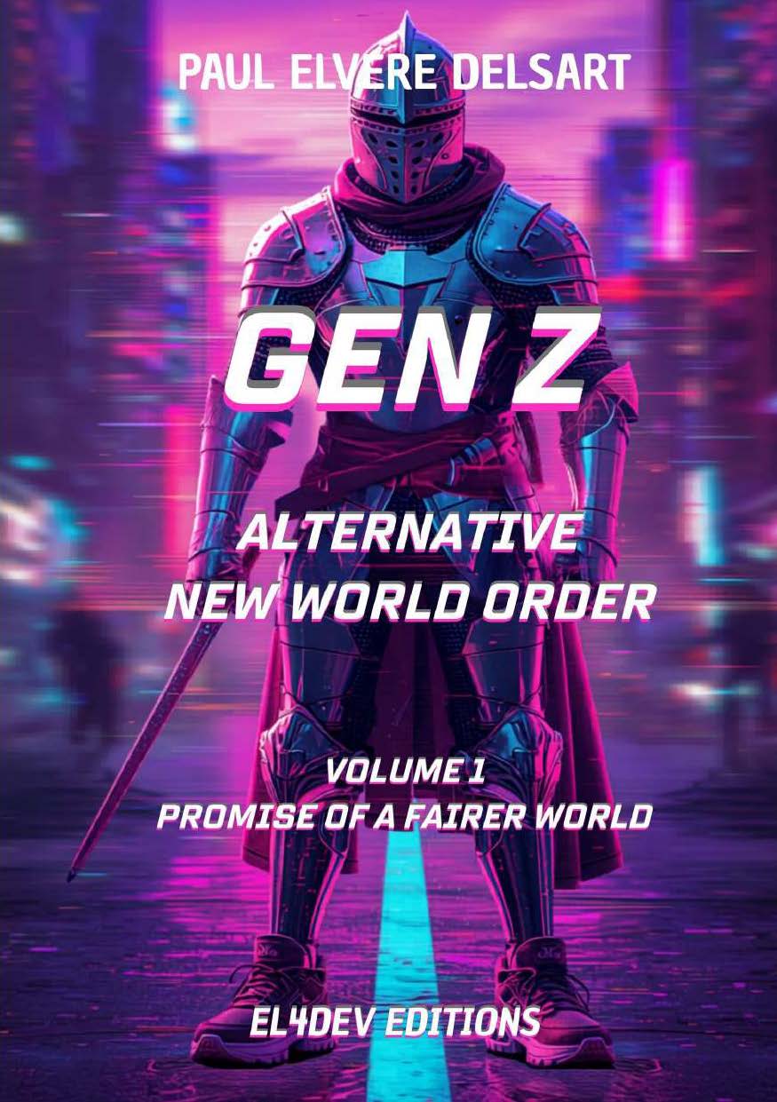 Illustration pour un livre publié : Gen Z – Alternative New World Order - Volume 1