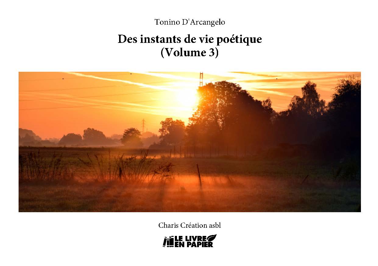 Illustration pour un livre publié : Des instants de vie poétique Volume 3