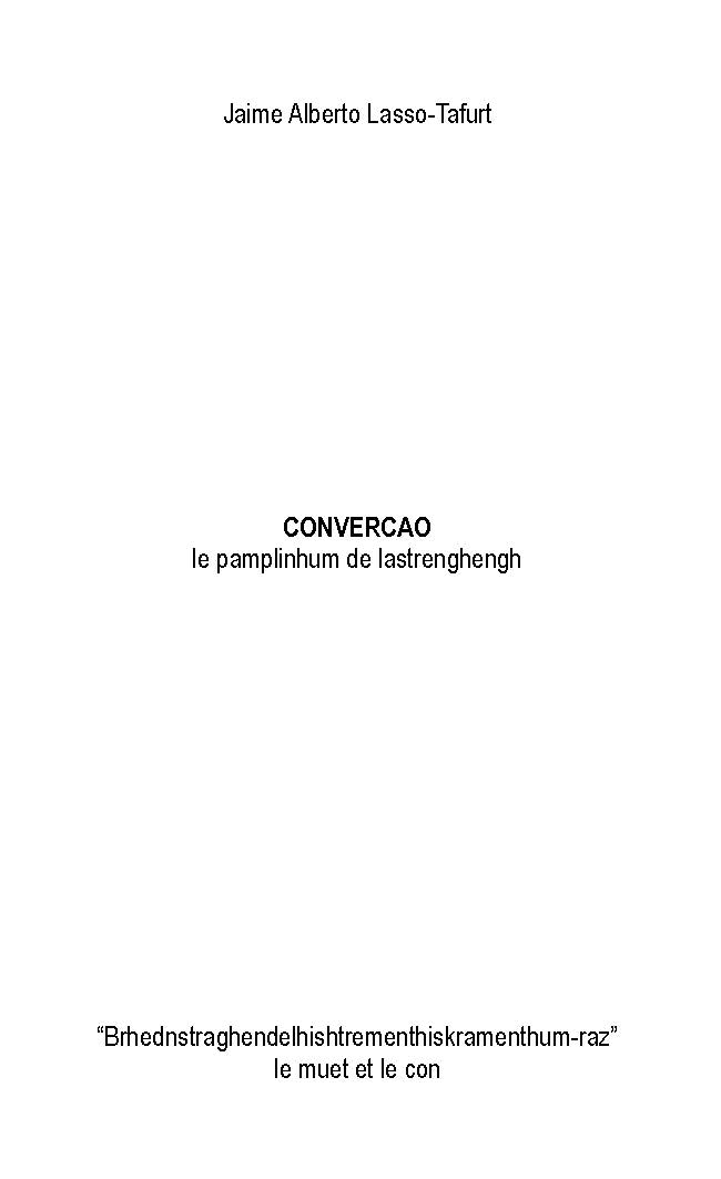 Illustration pour un livre publié : Convercao