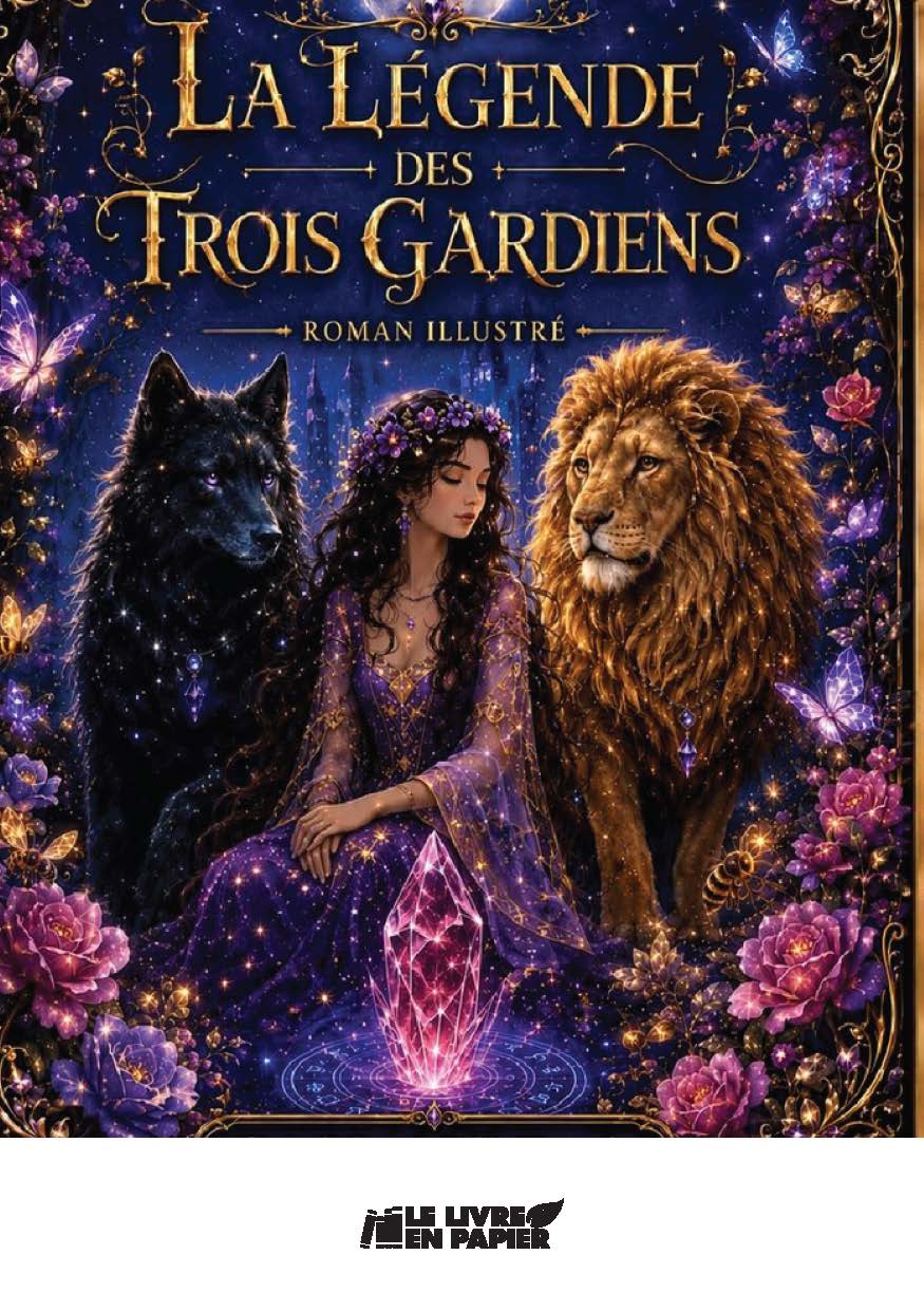Illustration pour un livre publié : La légende des trois gardiens, Version Illustrée