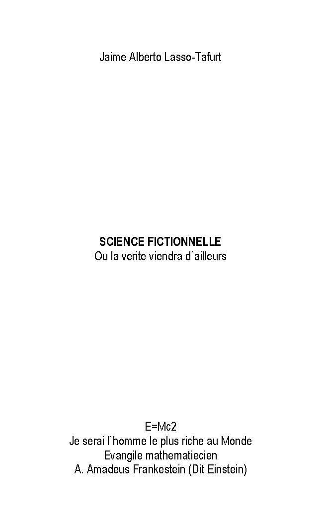 Illustration pour un livre publié : SCIENCE FICTIONNELLE