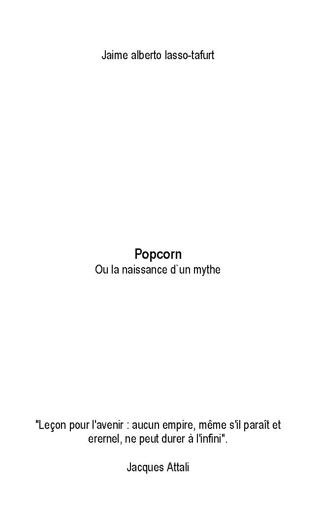 Illustration pour un livre publié : Popkorn