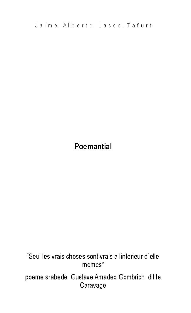 Illustration pour un livre publié : Poemantial