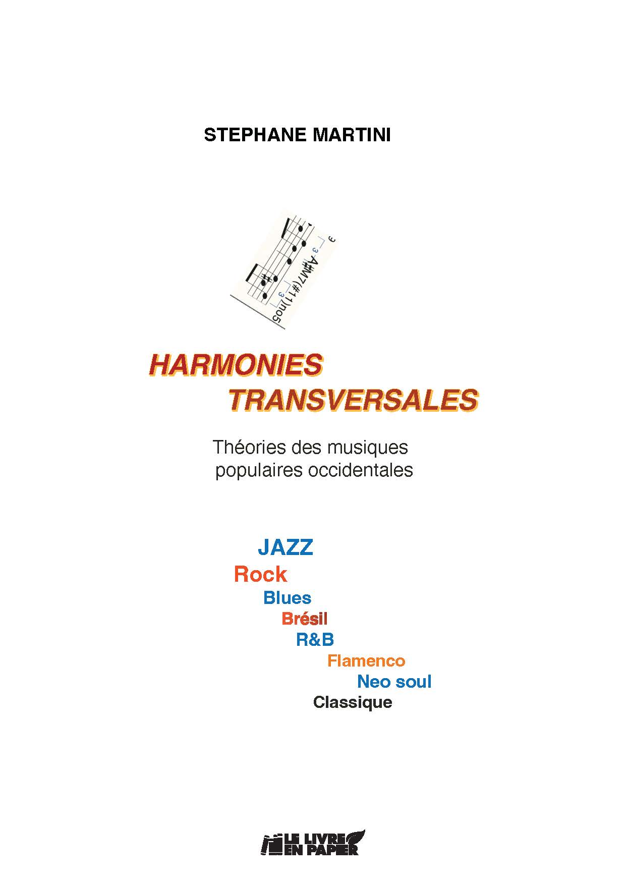 Illustration pour un livre publié : Harmonies transversales