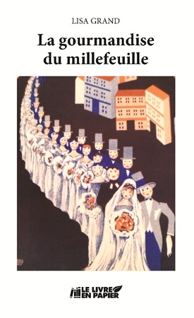 Illustration pour un livre publié : La gourmandise du millefeuille