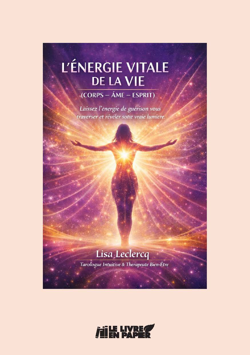 Illustration pour un livre publié : L'énergie vitale de la vie : Corps - Âme - Esprit