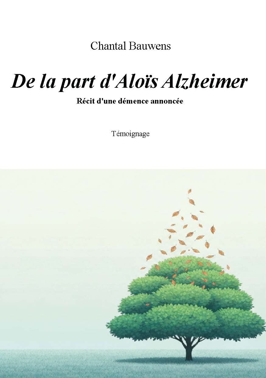 Illustration pour un livre publié : De la Part d'Aloïs Alzheimer (Récit d'une démence annoncée)