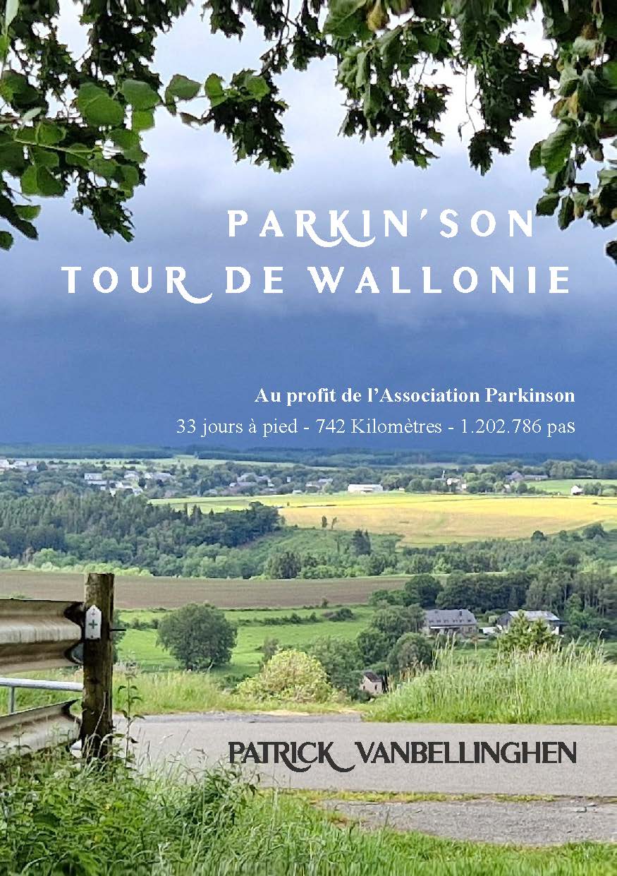 Illustration pour un livre publié : Parkin'son tour de Wallonie
