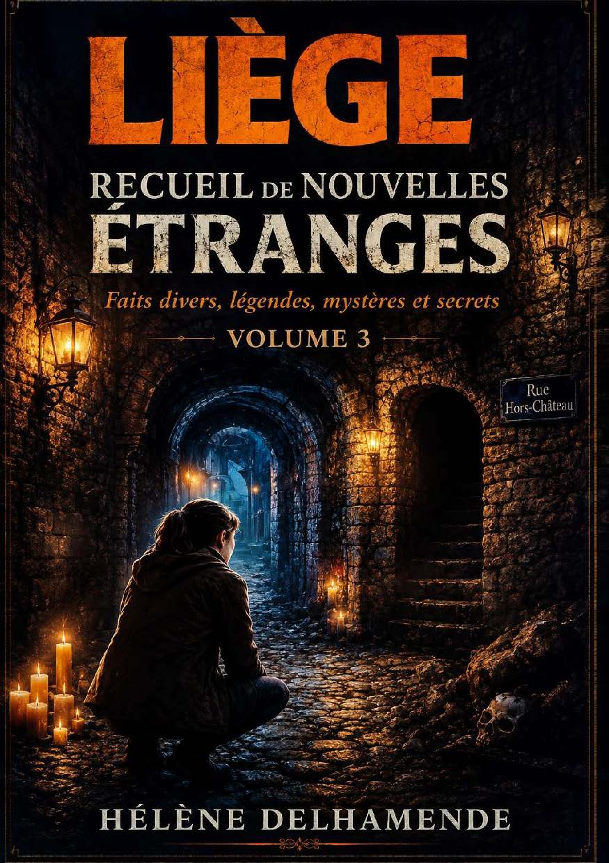 Illustration pour un livre publié : Liège - Recueil de nouvelles étranges - Volume 3