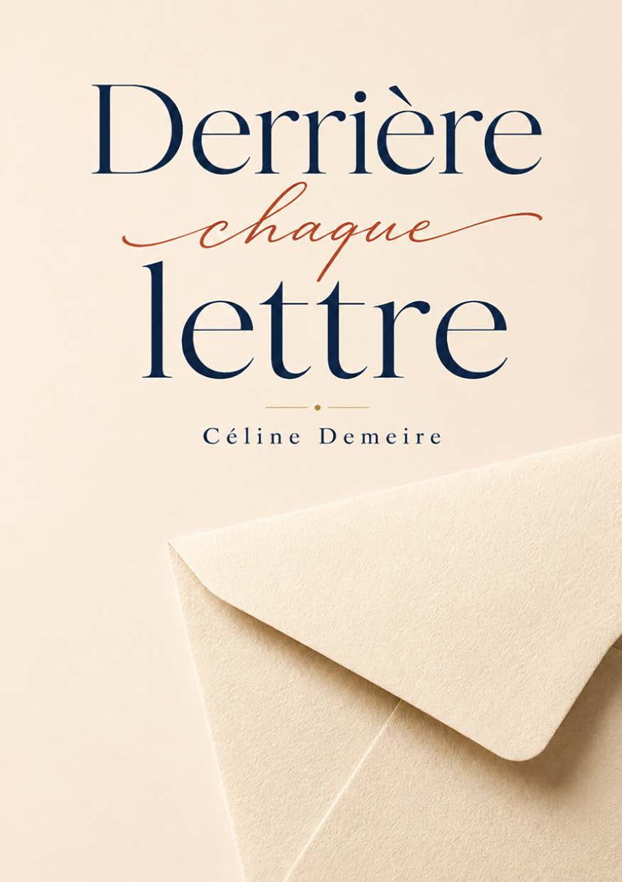Illustration pour un livre publié : Derrière chaque lettre