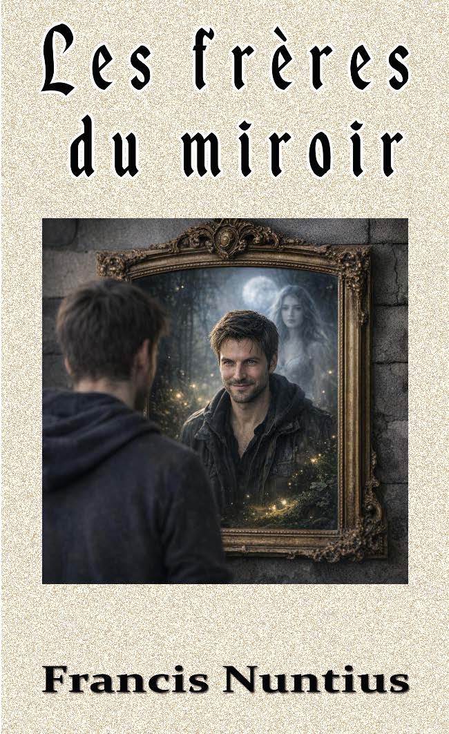 Illustration pour un livre publié : Les frères du miroir