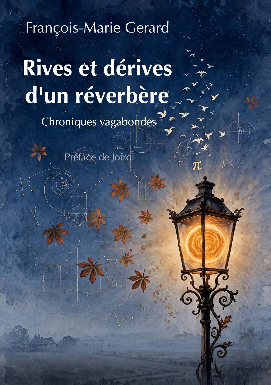 Illustration pour un livre publié : Rives et dérives d'un réverbère