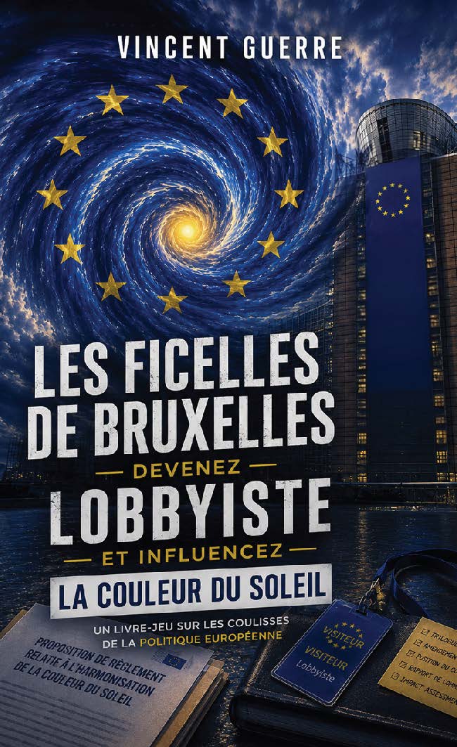 Illustration pour un livre publié : Les Ficelles de Bruxelles
