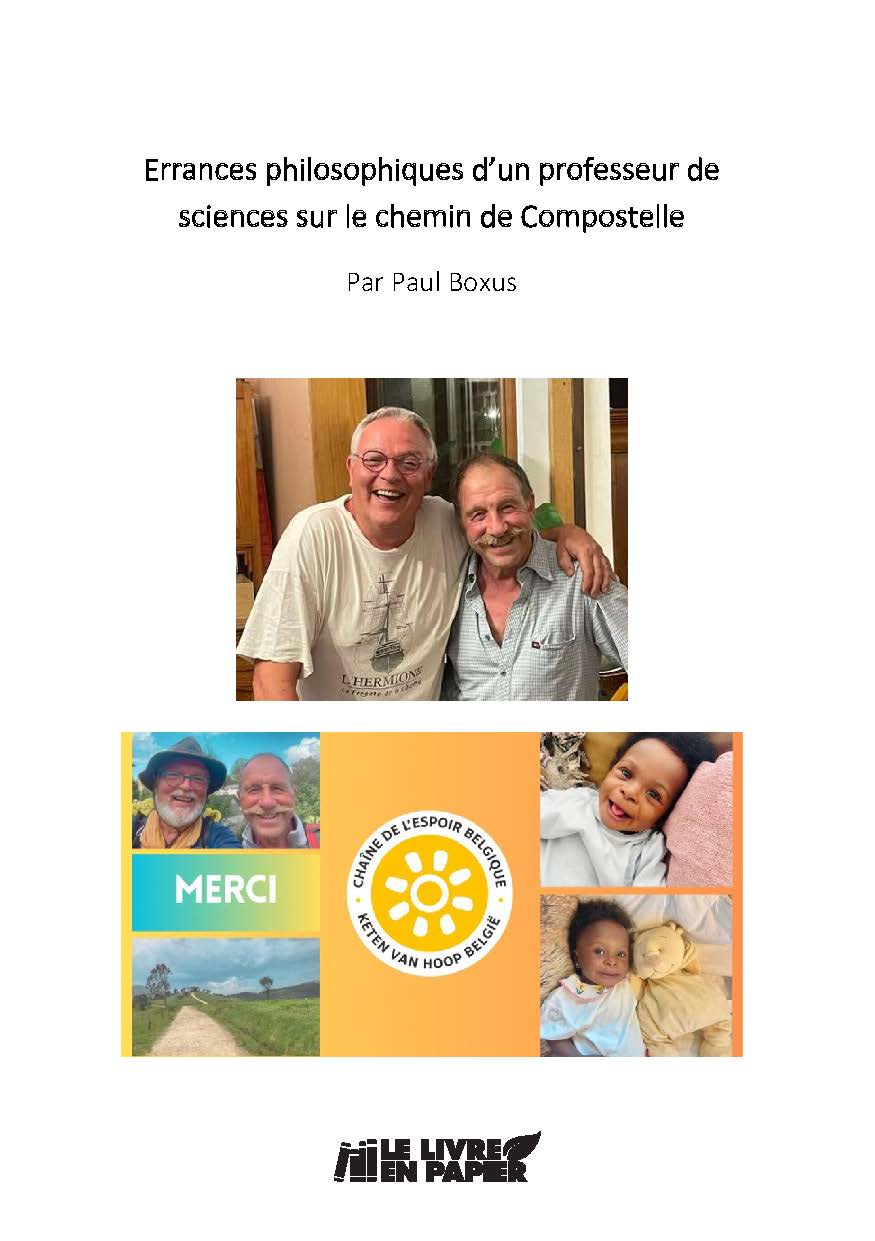 Illustration pour un livre publié : Errances philosophiques d'un professeur de sciences sur le chemin de Compostelle
