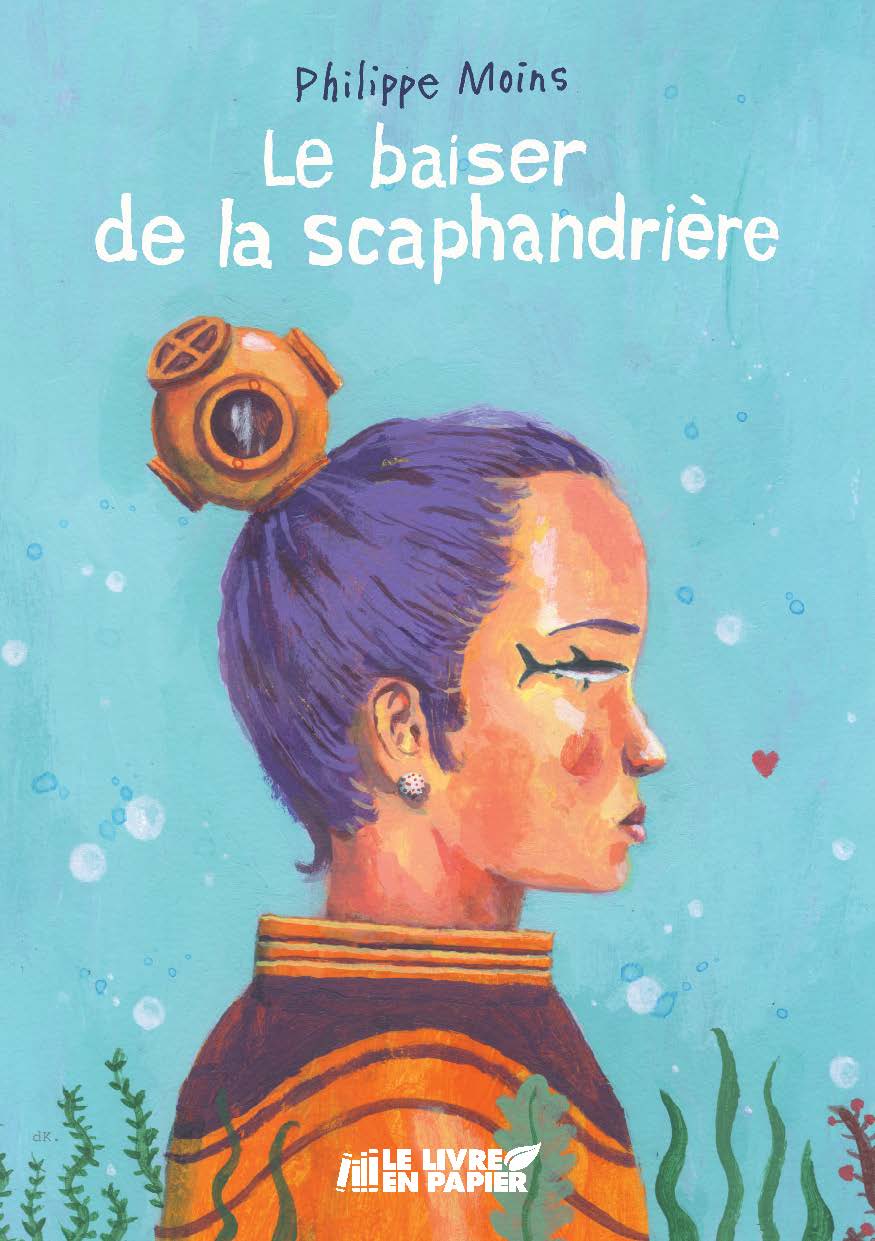 Illustration pour un livre publié : Le Baiser de la scaphandrière
