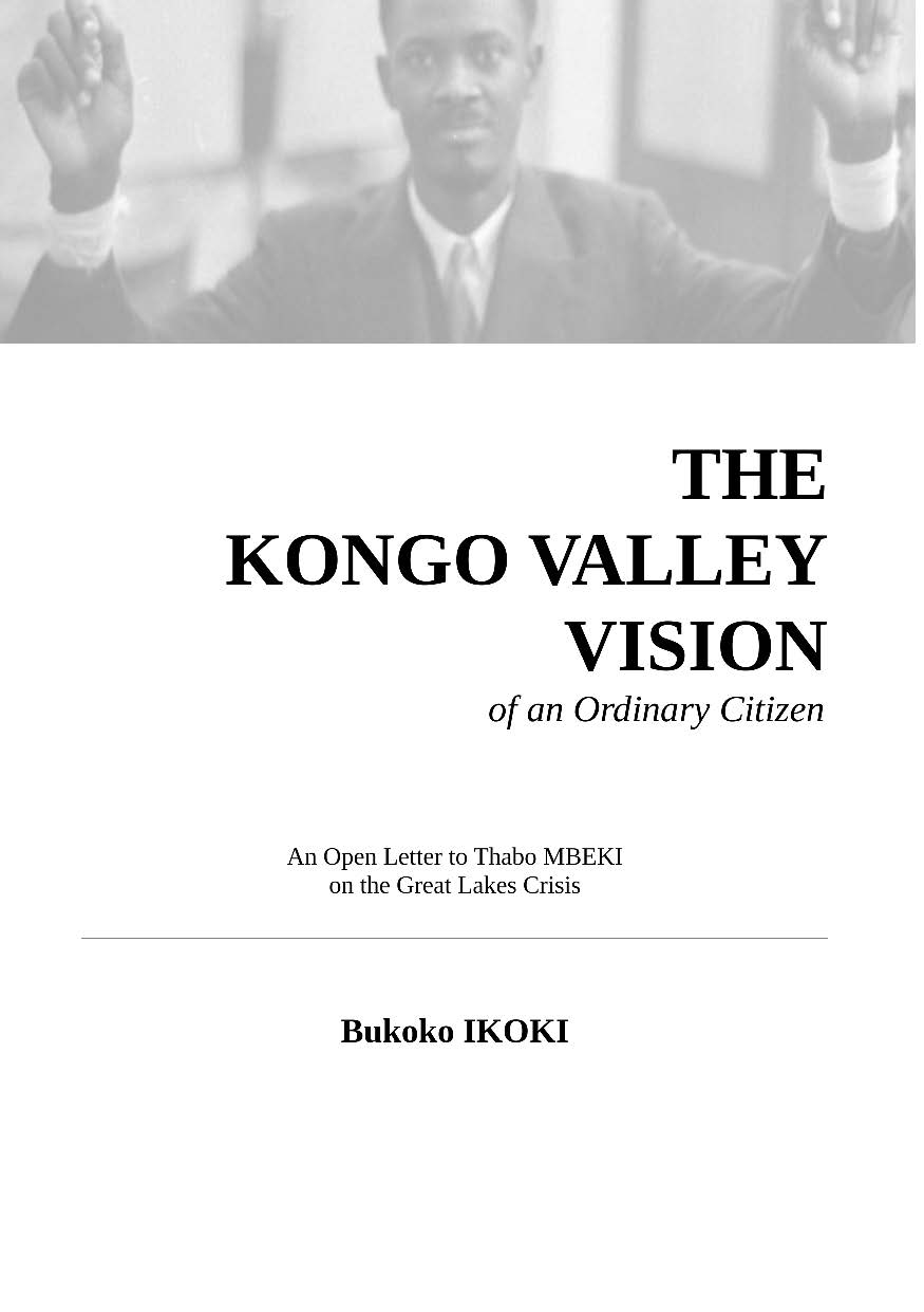 Illustration pour un livre publié : The KONGO Valley Vision of an Ordinary Citizen.