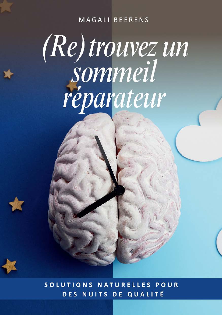 Illustration pour un livre publié : (Re)Trouvez un sommeil réparateur - Solutions naturelles pour des nuits de qualité